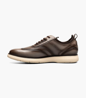 EDGEWOOD Wingtip Elastic Lace Up