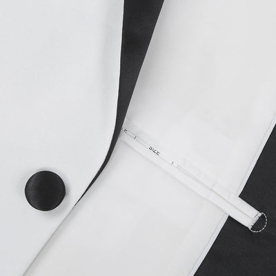 Off White 2 Piece Tuxedo Shawl Lapel Slim Fit 5 SO6201-16/201-1-SHAWLCOLLAR  - from alligatorwarehouse.com