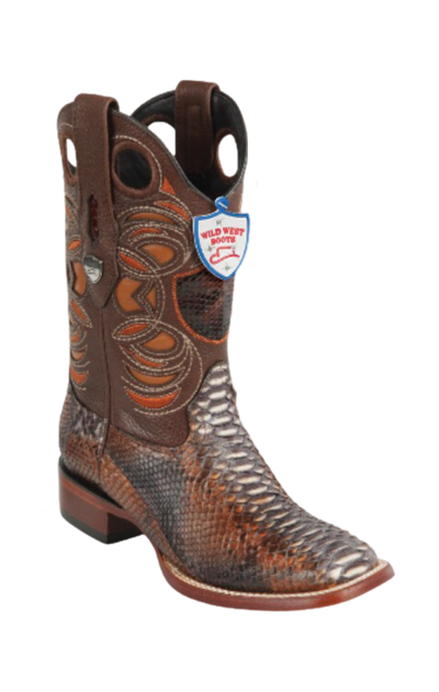 Botas de Pitón Original Horma Rodeo Wild West 1   - from alligatorwarehouse.com