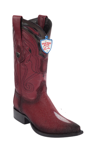 Bota de Mantarraya Original Horma Punta Recortada Wild West