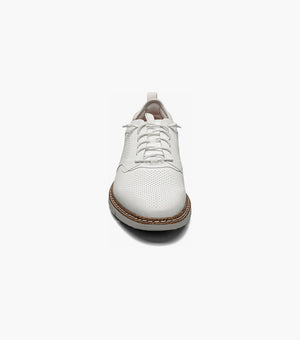 SYNCHRO Plain Toe Elastic Lace Up