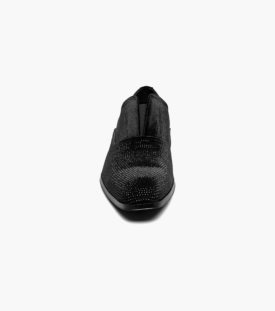 Stacy Adams Starleigh Rhinestone Plain Toe Slip On by Stacy Adams Shoes