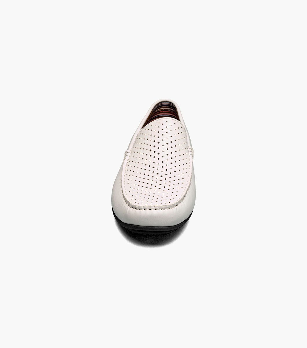 Stacy Adams Conroy Moc Toe Perf Slip On by Stacy Adams Shoes