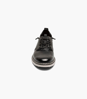 KIDS SYNC Plain Toe Elastic Lace Up