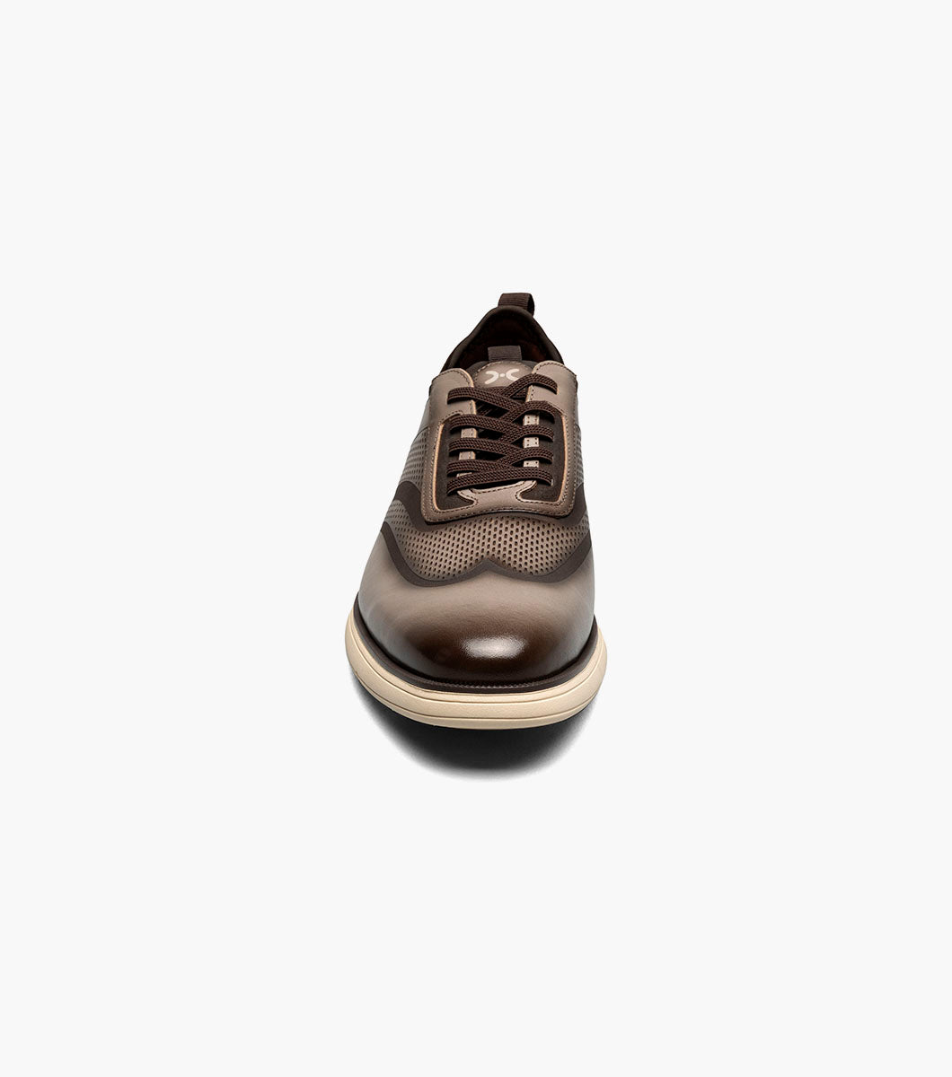 Stacy Adams Edgewood Wingtip Elastic Lace Up by Stacy Adams Shoes