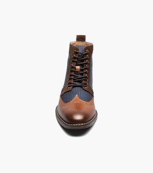 FINNEGAN Wingtip Lace Up Boot