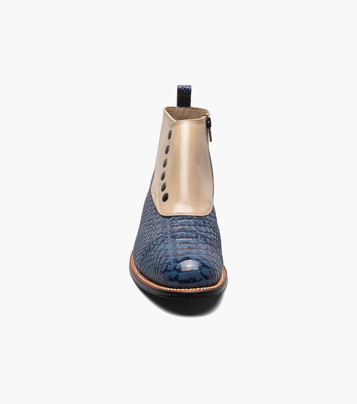 Stacy Adams Madison Spectator Spat Cap Toe Demi Boot by Stacy Adams Shoes