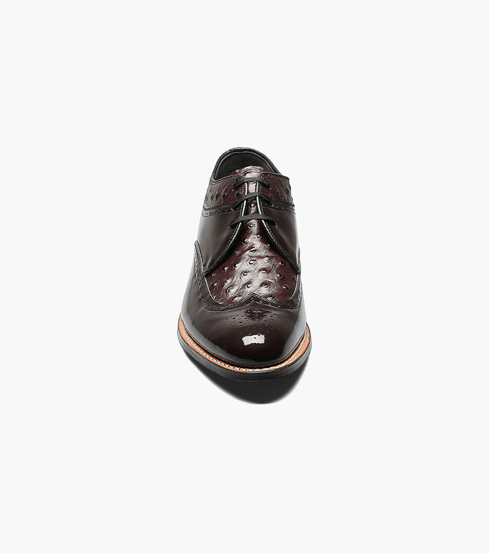 Stacy Adams Dayton Ostrich Wingtip Oxford by Stacy Adams Shoes