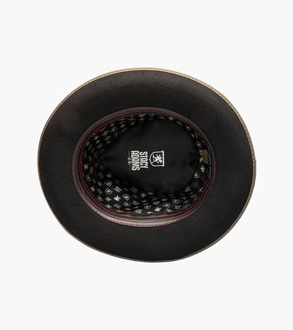 WENTWORTH FEDORA Wool Felt Pinch Front Hat