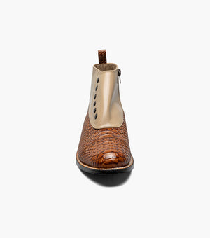 MADISON Spectator Spat Cap Toe Demi Boot