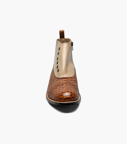 MADISON Spectator Spat Cap Toe Demi Boot