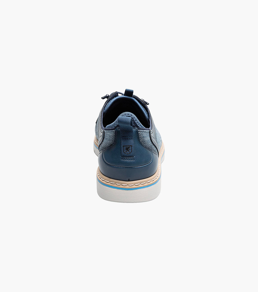SEBERT Plain Toe Elastic Lace Up