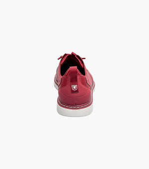 SYNCHRO Plain Toe Elastic Lace Up