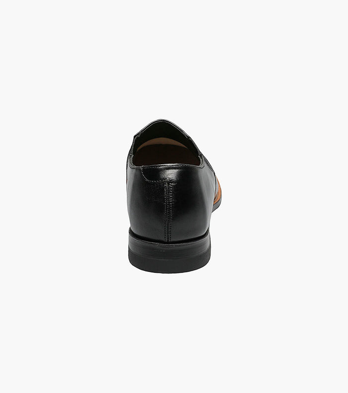 Stacy Adams MADISON Cap Toe Slip On Black by Stacy Adams Shoes