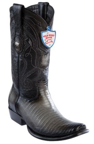 Wild West Botas de Armadillo Horma Dubai Toe Faded Gray