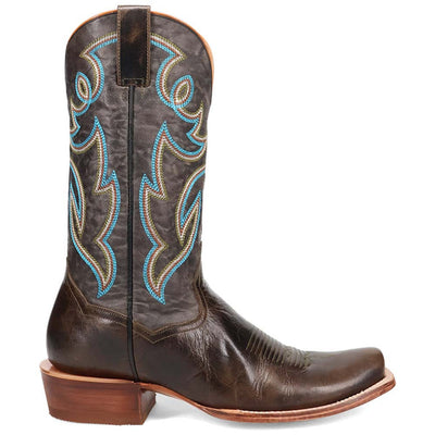 Dan Post Men's Freeman Brown/Gray Leather Western Boots 1 DP7016_8_D  - from alligatorwarehouse.com