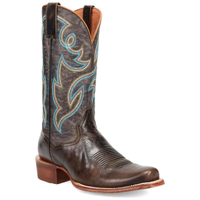 Dan Post Men's Freeman Brown/Gray Leather Western Boots 2 DP7016_8_D  - from alligatorwarehouse.com