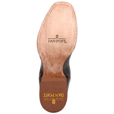 Dan Post Men's Freeman Brown/Gray Leather Western Boots 4 DP7016_8_D  - from alligatorwarehouse.com