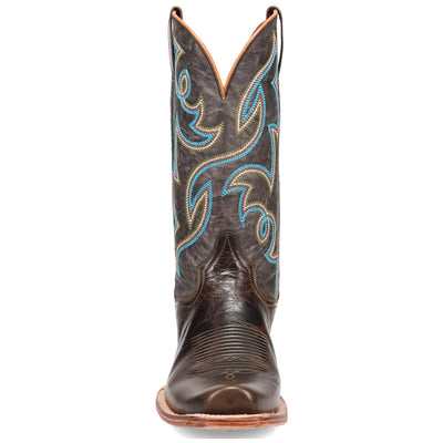 Dan Post Men's Freeman Brown/Gray Leather Western Boots 5 DP7016_8_D  - from alligatorwarehouse.com