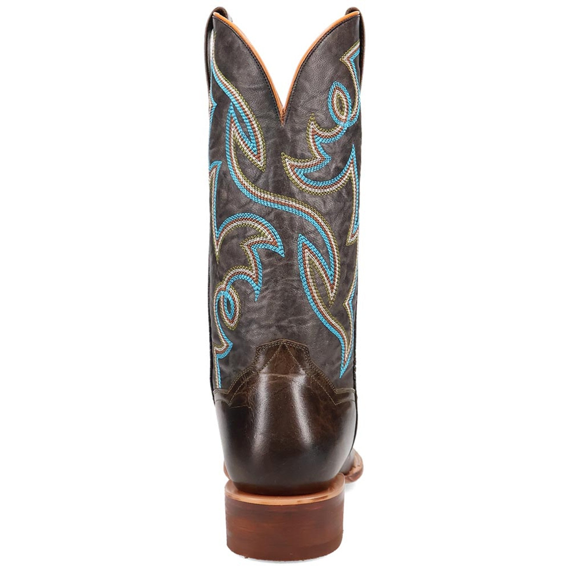 Dan Post Men's Freeman Brown/Gray Leather Western Boots