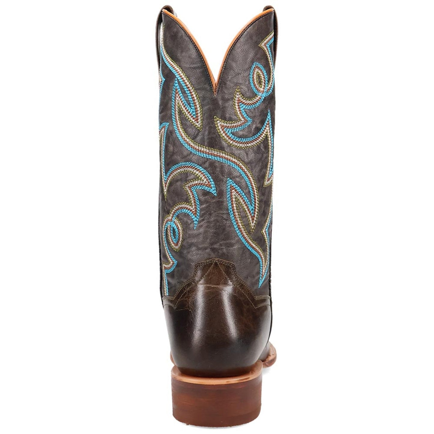 Dan Post Men's Freeman Brown/Gray Leather Western Boots