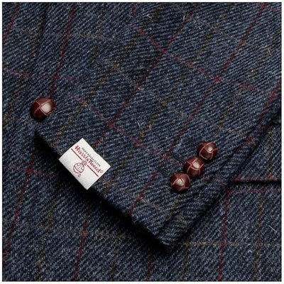 Walker and Hawkes Harris Tweed Blakemore Blazer for Men - Hand-Woven Wool Tweed Jacket with Polyester Lining, Regular Fit 9   - from alligatorwarehouse.com