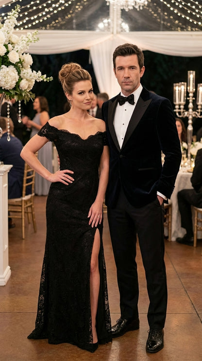 Mens Black Tuxedo Blazer – James Bond Inspired 007 Style Formal Dinner Jacket for Wedding and Evening Wear