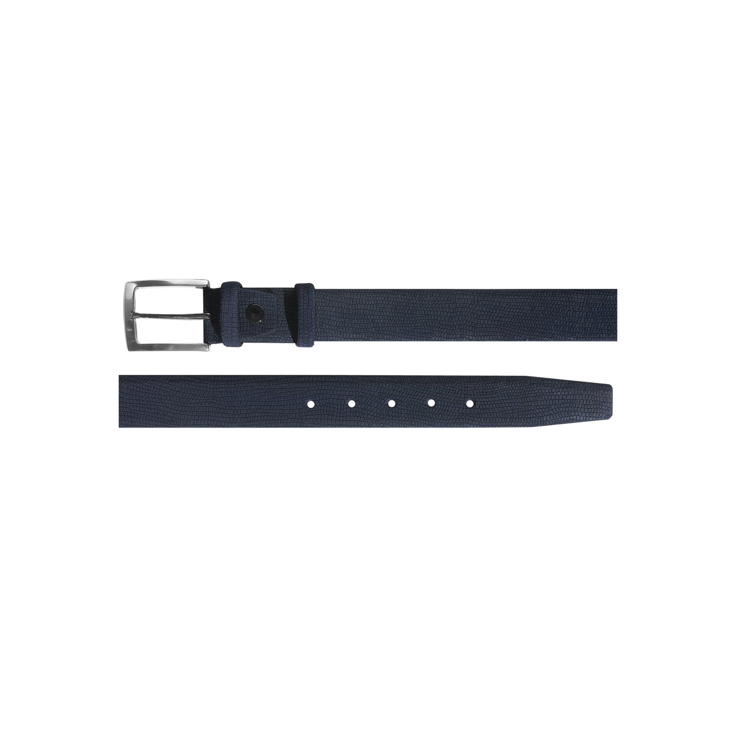 CBelt -1547  Design Suede Belt - Navy Suede