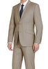 Vanderbilt Collection  - Classic 2 Piece Suit 2 Buttons Regular Fit In Taupe 2 SO6202-3-CLASSIC  - from alligatorwarehouse.com