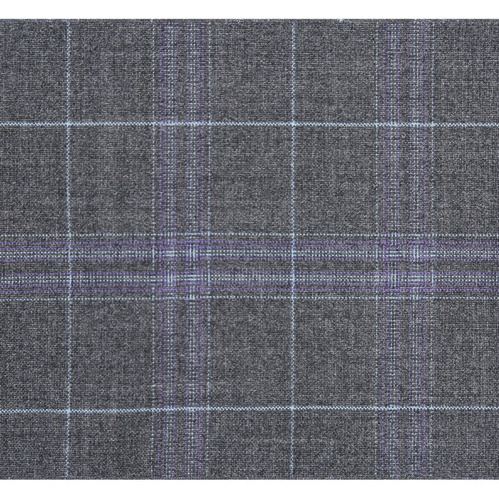 293-25 Men's Classic Fit Checked Suits