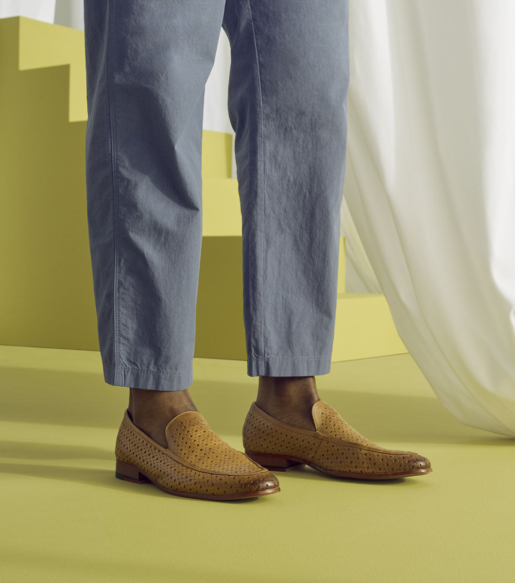 Stacy Adams Winden Moc Toe Perf Slip On by Stacy Adams Shoes