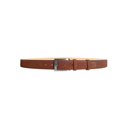 CBelt -1547  Design Suede Belt - Tabbaco Suede