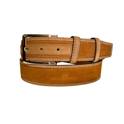 CBelt -5776 Design Suede Belt - Tabbaco Suede