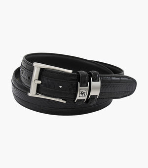 MAES XL Genuine Leather Embossed Belt