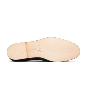 Zelli Bruno Handcrafted Italian Suede Loafer in Sophisticated Navy