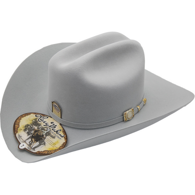 100x Larry Mahan Independencia Fur Felt Cowboy Hat Platinum 1   - from alligatorwarehouse.com