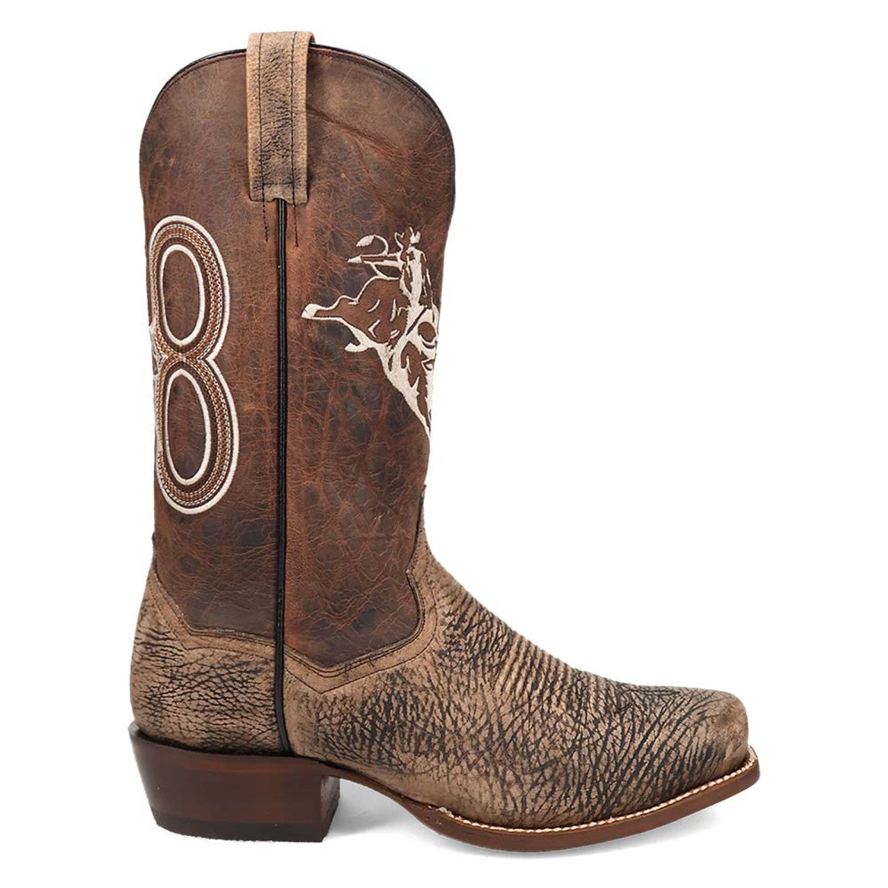 Dan Post The Dirt Show Bison Leather Cowboy Boots 1 DP5037_8_D  - from alligatorwarehouse.com