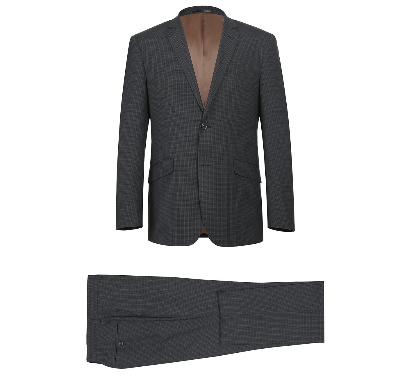 293-9 Men's Two Piece Slim Fit Stretch Dress Suit 1 SO6293-9 slim suits_36S  - from alligatorwarehouse.com