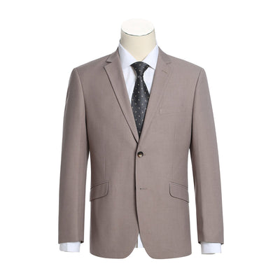 201-103 Men's 2-Piece Slim Fit Single Breasted Notch Lapel Suit 1 SO6201-103 slim suits_38L  - from alligatorwarehouse.com