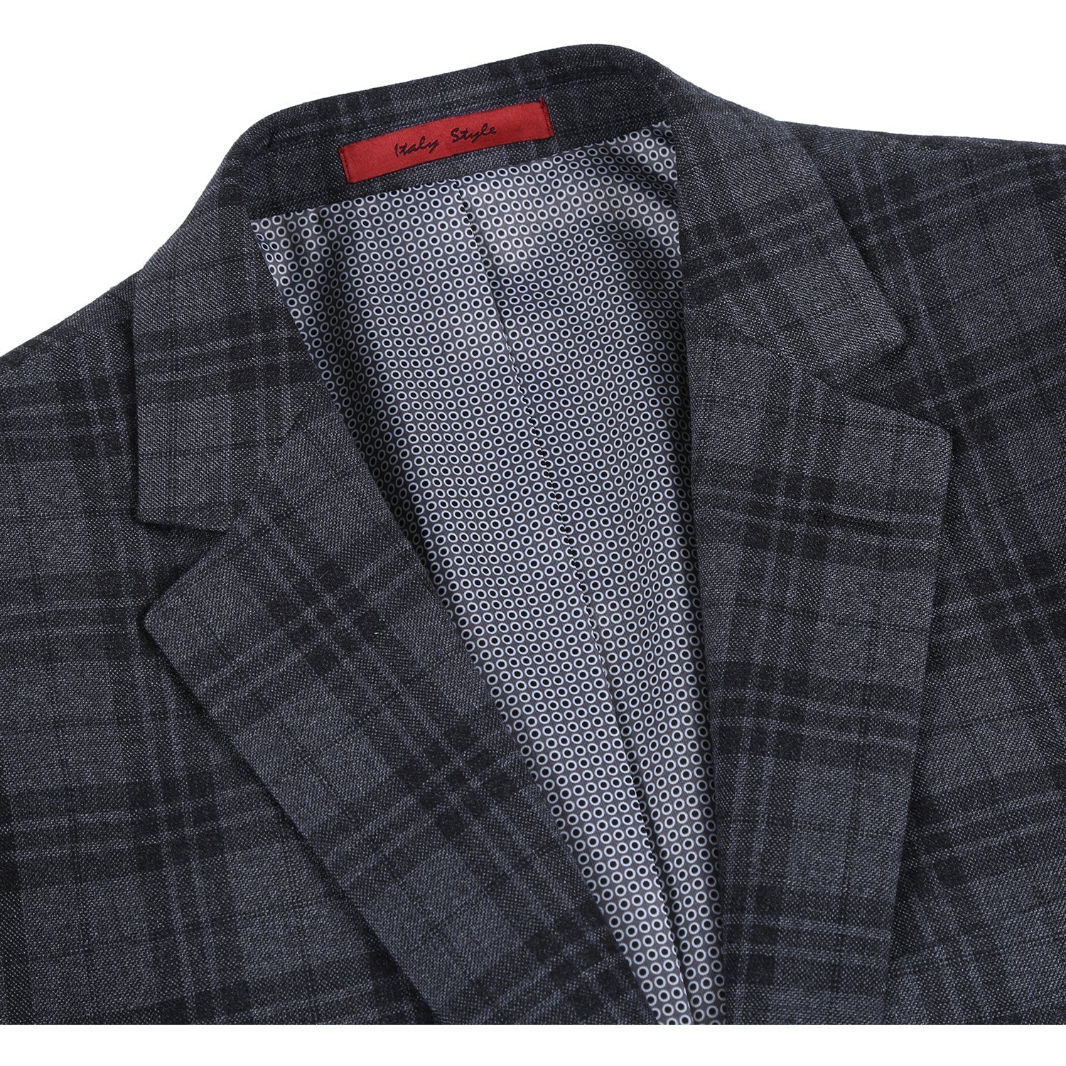 294-15 Men's Slim Fit Checked Suits 4 SO6294-15 slim suits_38L  - from alligatorwarehouse.com