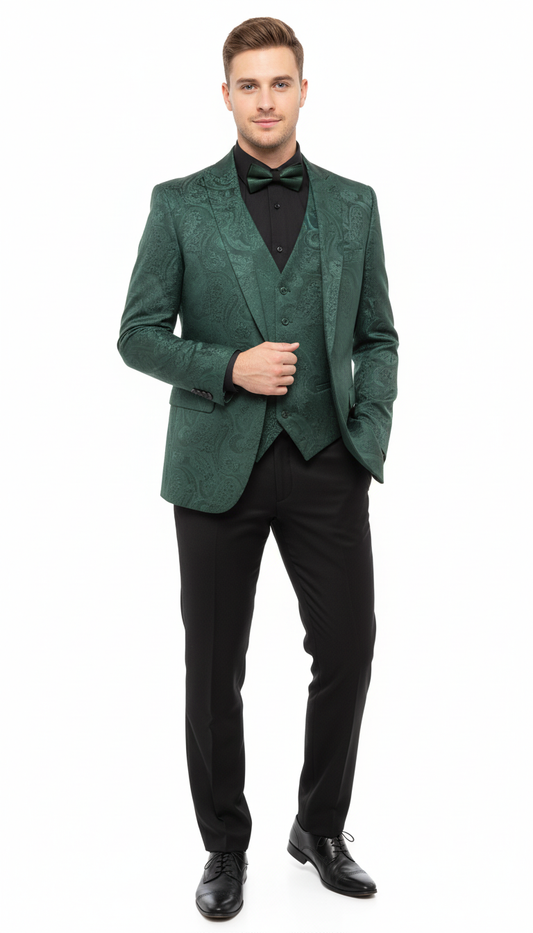 Green Tuxedo Collection - Premium Green Tuxedo at alligatorwarehouse.com