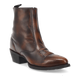 Laredo Men's Fletcher Leather Round Toe Boots with Zipper - Tan