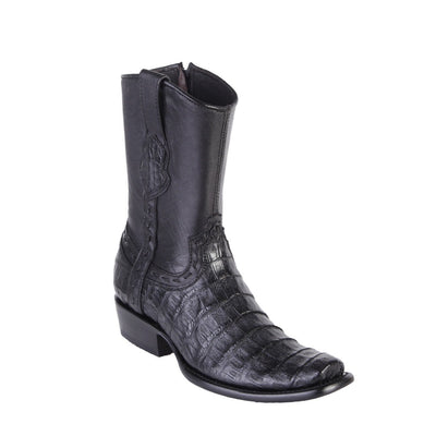 King Exotic Men's Dubai Toe Caiman Belly Boots 1 -01  - from alligatorwarehouse.com