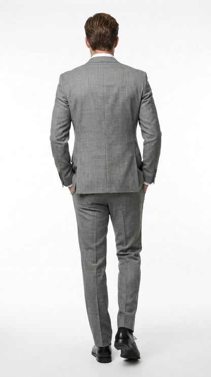 Men’s James Bond Skyfall Inspired Grey Suit – Classic 2 Button Formal Suit