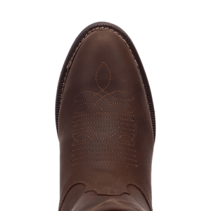 Laredo Lazy River Leather Boot - Premium Brown Ankle Boot