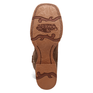 Laredo Millie Leather Boot - Luxury Brown Ankle Boot