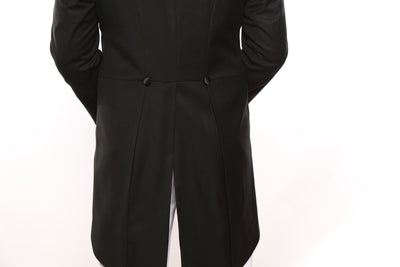 Classic Full Dress Tuxedo Tails 2 Piece Regular Fit In Black 5 SO6201-1-FD  - from alligatorwarehouse.com