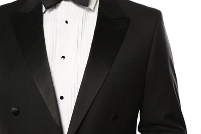 Classic Full Dress Tuxedo Tails 2 Piece Regular Fit In Black 3 SO6201-1-FD  - from alligatorwarehouse.com