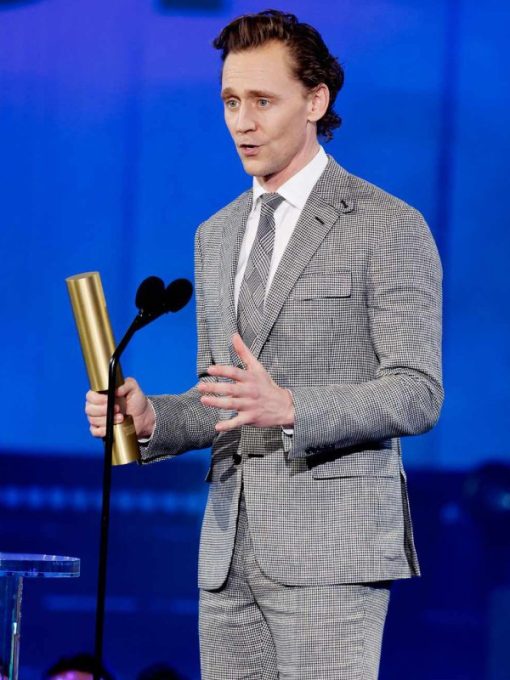 Tom Hiddleston People’s Choice Awards Gray Suit