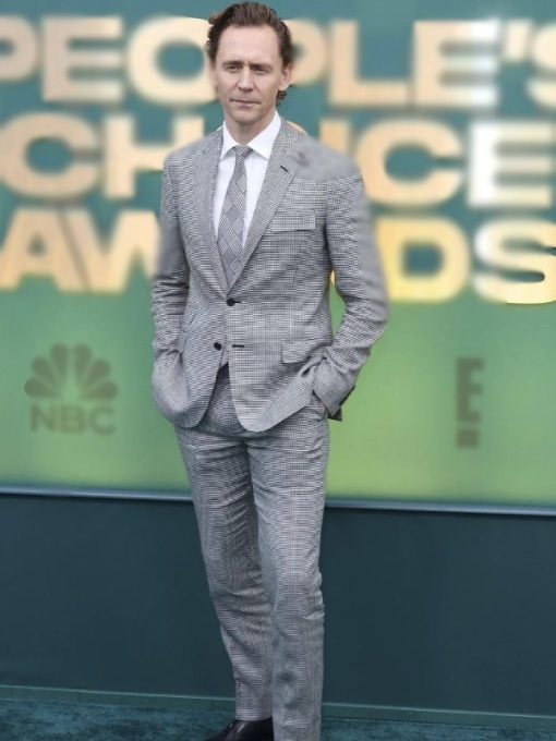 Tom Hiddleston People’s Choice Awards Gray Suit